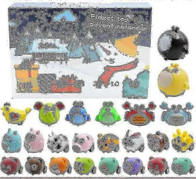 Darilo za božični adventni koledar Fidget Toys za lajšanje stresa Fidget Toy Blind Box Kids - JA
