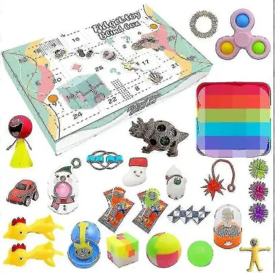 Darilo za božični adventni koledar Fidget Toys Stress Relief Fidget Toy Blind Box Kids-3