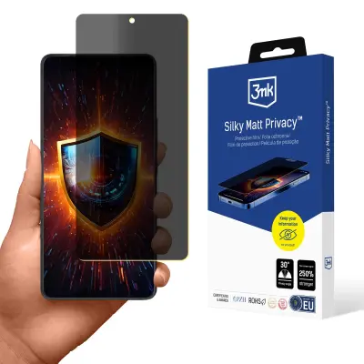3MK SILKY MATT PRIVACY ZA ASUS ROG PHONE 9 9 PRO 9 FE ZAŠČITA ZASLONA