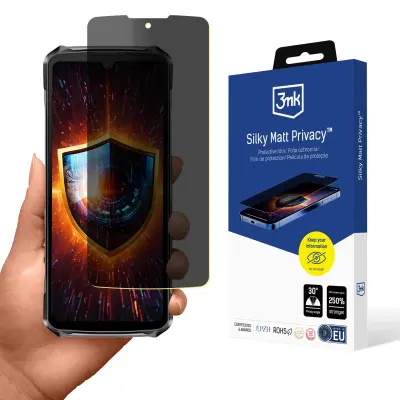 3MK KALJENO STEKLO ZA DOOGEE S119 ZAŠČITNA FOLIJA PROTI UMAZANIJI PRIVAC