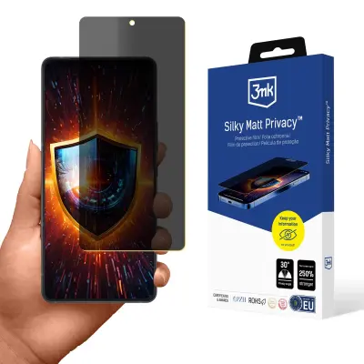3MK KALJENO STEKLO ASUS ZENFONE 12 ULTRA ZAŠČITNA FOLIJA ZA TELEFON ZASEBNOST