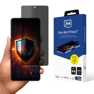 3MK KALJENO STEKLO ZA ASUS ZENFONE 11 PRIVACY ANTI-GLASS MATT ZAŠČITNO