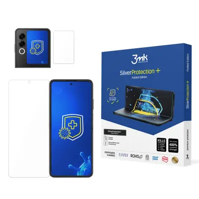 3MK KALJENO STEKLO ZA NUBIA FLIP 2 Z DVOJNO ODPOROČNO ZAŠČITO ZASLON