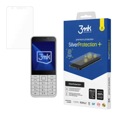3MK SILVERPROTECTION+ KALJENO STEKLO ZA NOKIA 230 2024 Z ZAŠČITO ZA EKRAN