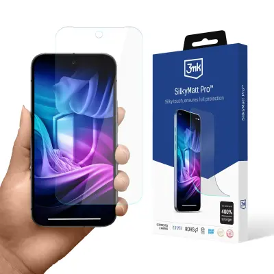 3MK SILKY MATT PRO ZAŠČITNA FOLIJA ZA GOOGLE PIXEL 9A MATT ANTIREFLEKTIVNA