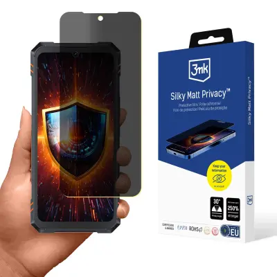 3MK SILKY MATT PRIVACY ZA CUBOT KINGKONG STAR 2 ZAŠČITNO STEKLO PROTI BLEŠČANJU