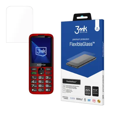 3MK FLEXIBLEGLASS ZA ALLIGATOR A930 4G ZAŠČITA ZASLON KALJENO PROTI PRASKAM