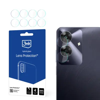 3MK ZAŠČITNO STEKLO ZA REALME NOTE 60 ZAŠČITA ZA LEČE ODPORNO NA PRASKE