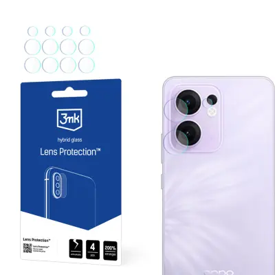 3MK ZAŠČITNO STEKLO ZA OPPO RENO 13F 4G 5G VISOKA ODPORNOST PROTI PRASKAM