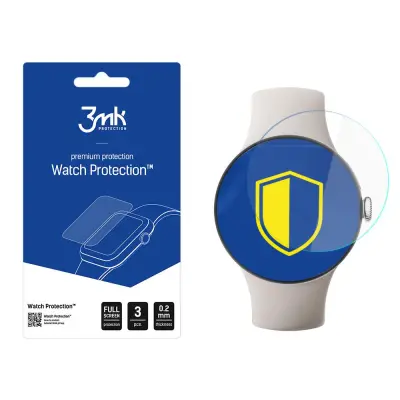 3MK KALJENO STEKLO ZA GOOGLE PIXEL WATCH 3 WATCH ZAŠČITA ARC