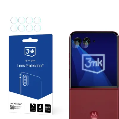 3MK ZAŠČITA ZA LEČE IZ KALJENEGA STEKLA ZA MOTOROLA RAZR 60 ULTRA SUPER PROTECTION