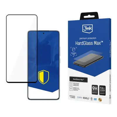 3MK HARDGLASS MAX ZAŠČITNO STEKLO ZA XIAOMI 14T 14T PRO VISOKA PROSOJNOST
