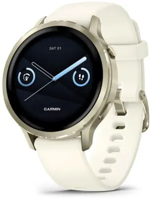 GARMIN Venu 4 41mm - beige/lunar gold bone