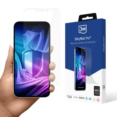 3MK KALJENO STEKLO ZA IPHONE 16E 3MK SILKY MATT PRO NA TELEFON