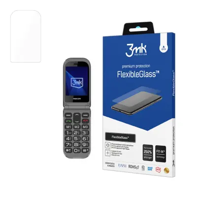 3MK PROTECTION FLEXIBLEGLASS ZAŠČITNO STEKLO ZA MAXCOM COMFORT MM827 CURVED