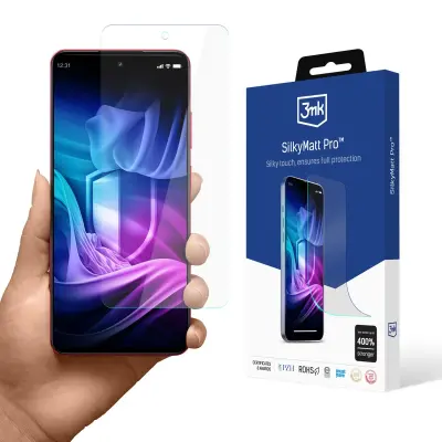 3MK SILKY MATT PRO KALJENO STEKLO ZA REALME V60 PRO ZAŠČITA ZASLON MAT