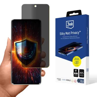 3MK SILKY MATT PRIVACY ZA HONOR 300 ULTRA 300 PRO GLASS FILM ANTI-VISUAL