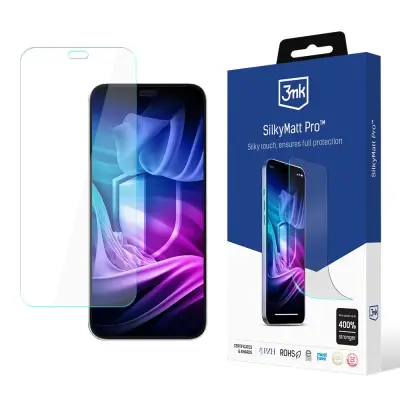 3MK SILKY MATT PRO KALJENO STEKLO ZA HONOR X60I 5G TELEFON ZAŠČITA MAT