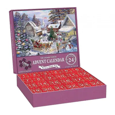 Božični adventni koledar Puzzle Adventni koledar 2023 za najstnike