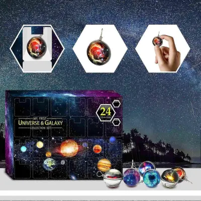 Zbirni komplet Universe & Galaxy, 24-dnevni božični adventni koledar, planet