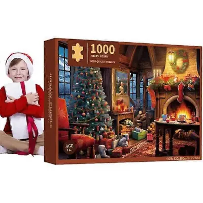 Nov slog Adventni koledar Puzzle 1000 kosov Božični koledar Puzzle Odštevalni koledar
