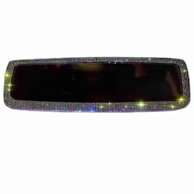 Bling Rhinestone avtomobilsko vzvratno ogledalo Crystal avtomobilsko vzvratno ogledalo Bling avtomobilski notranji dodatki