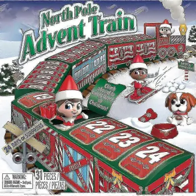 2023 božični 24-dnevni odštevalni adventni koledarji – otroška igrača Merry Xmas Train