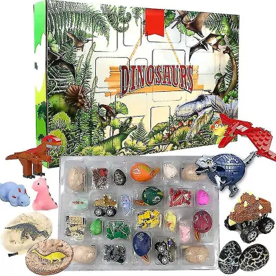 Božični odštevalni koledar Dinozaver Igrača Božični koledar Blind Box Set @bugu