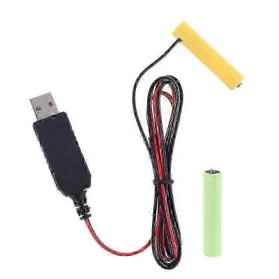 AAA Battery Eliminator USB kabel, 1 kos, večnapetostni izhod, ni treba zamenjati baterij