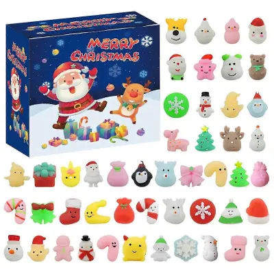 48 kosov Squishy Toy Blind Box Mini božične igrače za lajšanje stresa za otroke Najboljše darilo