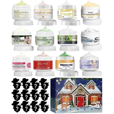 Božični adventni koledar Premium Beauty 2023, božični darilni set