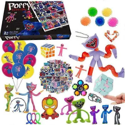 2023 božični adventni koledar Poppy Playtime Huggy Wuggy Blind Box Odštevalne igrače Darila