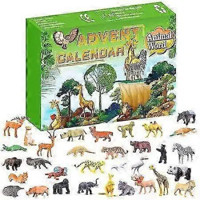 Božični adventni koledar 24-dnevni odštevalni koledarji s figurami živali
