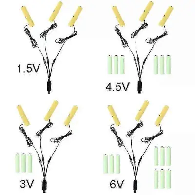 USB v 3v1 AAA baterijo Eliminate For Torch Clock Lamp Radios games hwy