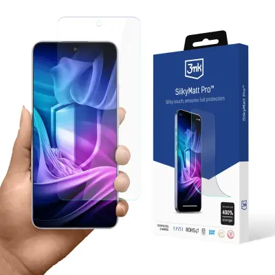 3MK SILKY MATT PRO ZA OPPO A5 PRO 5G ZAŠČITA ZA ZASLON MATT ANTI-REFLEKS