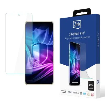 3MK KALJENO STEKLO ZA INFINIX NOTE 40 PRO ZAŠČITNO MAT VISOKA ODPORNOST