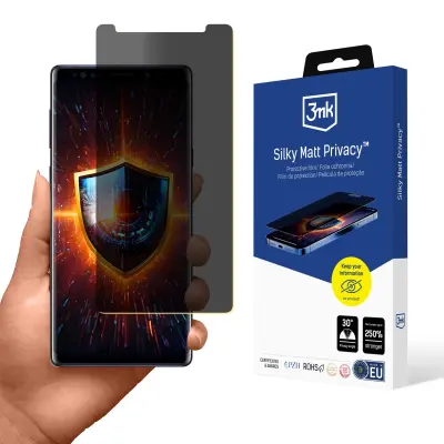 3MK KALJENO STEKLO PRIVACY MAT ZA SAMSUNG GALAXY NOTE 9 VISOKA ZAŠČITA