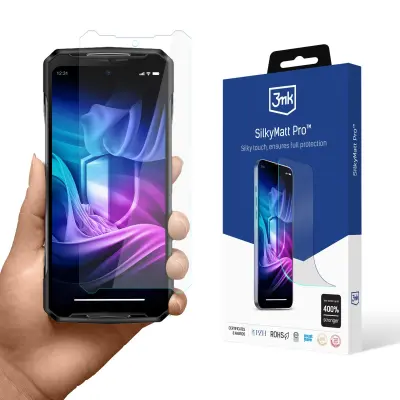 3MK KALJENO STEKLO ZA DOOGEE DK10 SILKY MATT PRO VISOKA STOPNJA ZAŠČITE