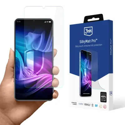 3MK KALJENO STEKLO ZA REALME C65S SILKY MATT PRO BREZ MEHURČKOV IN PRASK