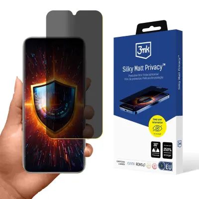 3MK SILKY MATT PRIVACY ZA HUAWEI PURA 70 ULTRA ZAŠČITNA FOLIJA ZA EKRAN