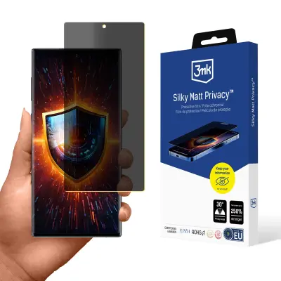3MK KALJENO STEKLO ZA SAMSUNG GALAXY NOTE 10 ZAŠČITA ZASLON MAT PRIVACY