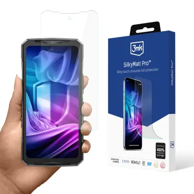 3MK SILKY MATT PRO ZA DOOGEE V40 PRO ZAŠČITA ZA EKRAN KALJENO STEKLO