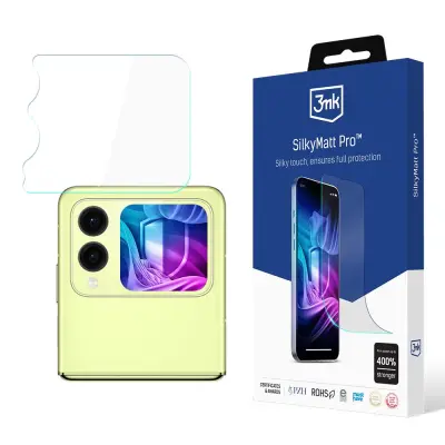 3MK SILKY MATT PRO KALJENO STEKLO ZA HUAWEI NOVA FLIP ZAŠČITA PREDNJEGA ZASLONA