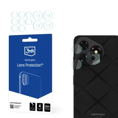 3MK KALJENO STEKLO ZA ULEFONE NOTE 19 ZAŠČITA EKRANA PROTI ZDRSEJU