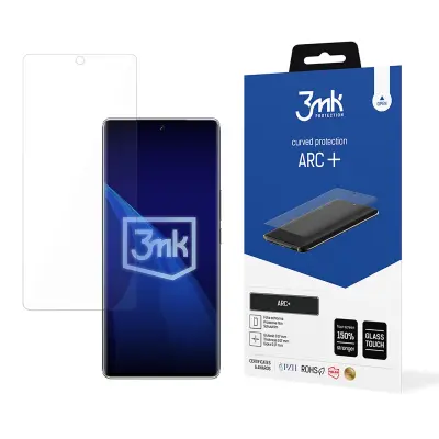 3MK ARC+ KALJENO STEKLO ZA VIVO Y200 PRO 5G VISOKO TRPEŽNA ZAŠČITA ZASLONA