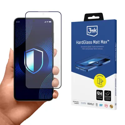 3MK HARDGLASS MATT MAX ZAŠČITNO STEKLO ZA SAMSUNG GALAXY S25+ PROTI PRASKAM