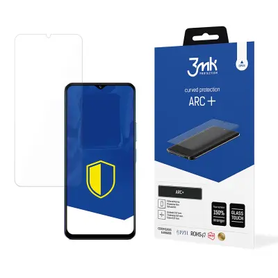 3MK ARC+ ZA VIVO Y36C ZAŠČITA KALJENEGA STEKLA Z ZASLONOM FILTRA PROTI BLEŠČANJU