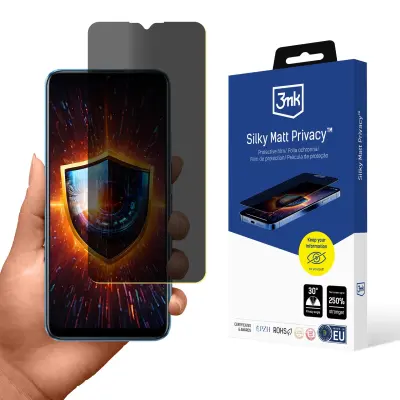 3MK ZAŠČITNA FOLIJA ZA REALME C11 2021 Z ANTIREFLEKTIVNIM MATERIALOM PRIVACY