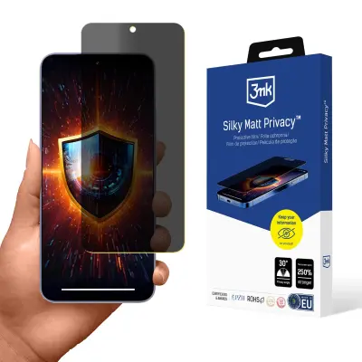 3MK PROTECTION ZAŠČITNA FOLIJA ZA XIAOMI 15 SILKY MATT PRIVACY PRIVACY