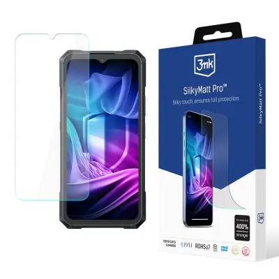 3MK SILKY MATT PRO KALJENO STEKLO ZA TELEFON CUBOT KINGKONG X PRO ZAŠČITA